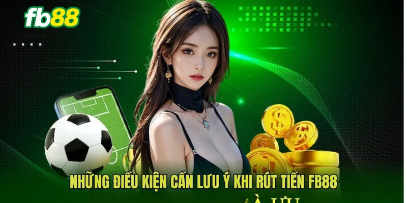 Những điều kiện cần lưu ý khi rút tiền FB88